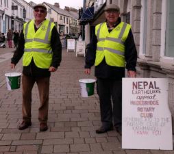 Two Rotarian collectors